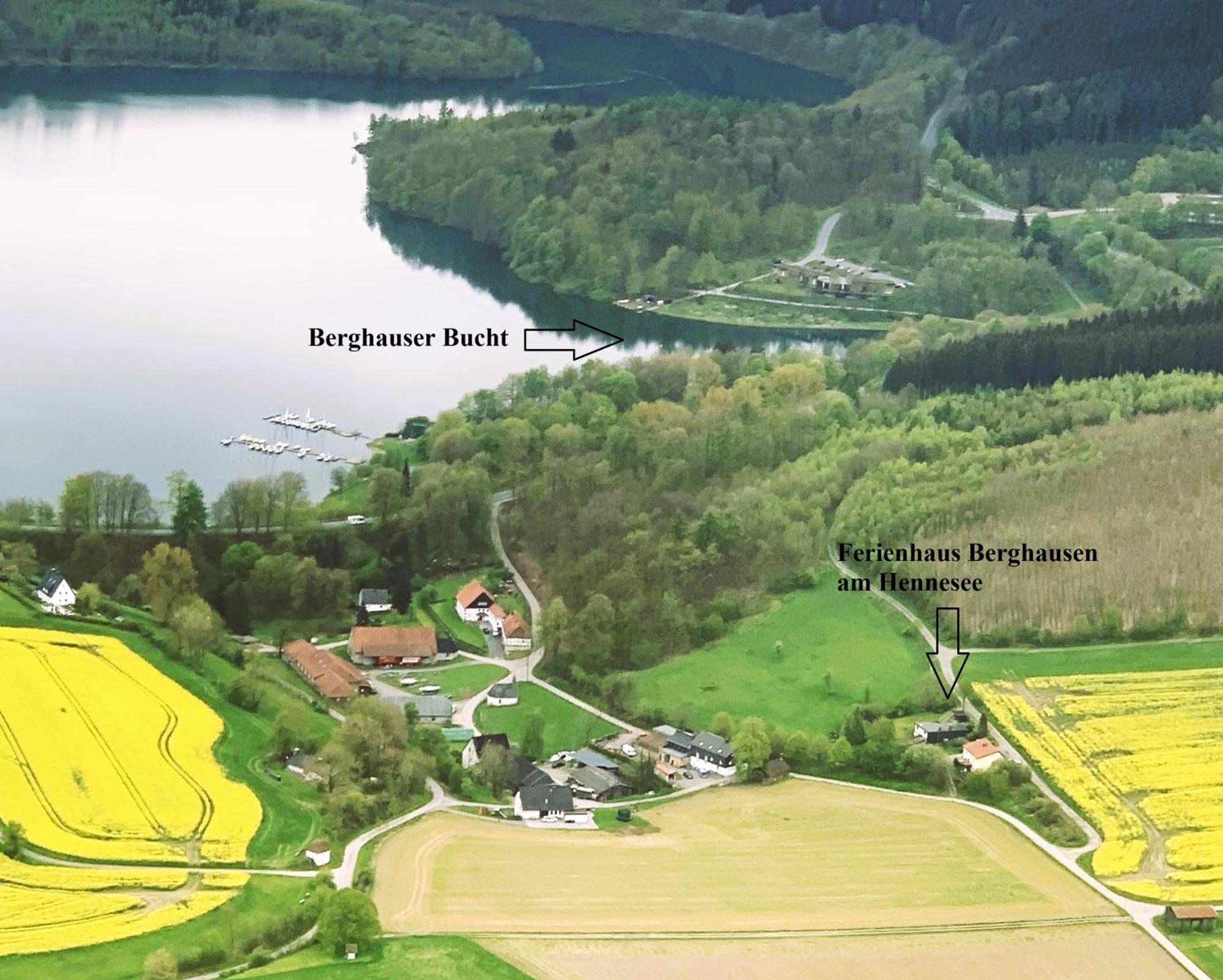 Ferienhaus Berghausen Am Hennesee Meschede Extérieur photo
